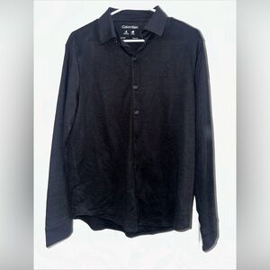 Calvin Klein Men's Black Shirt size Small